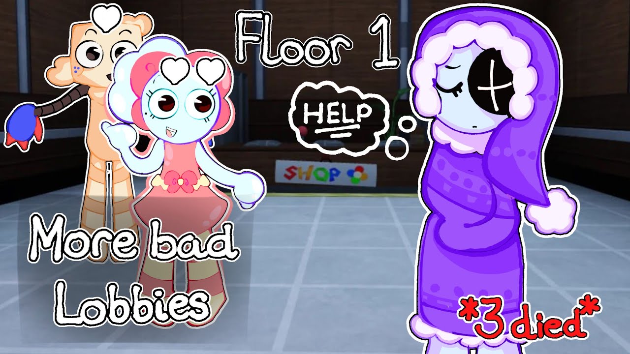 Dandy's world || More horrible lobbies to experience 🙌