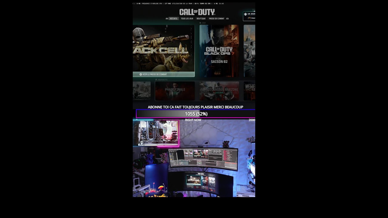 Live Warzone : La chasse au top 1