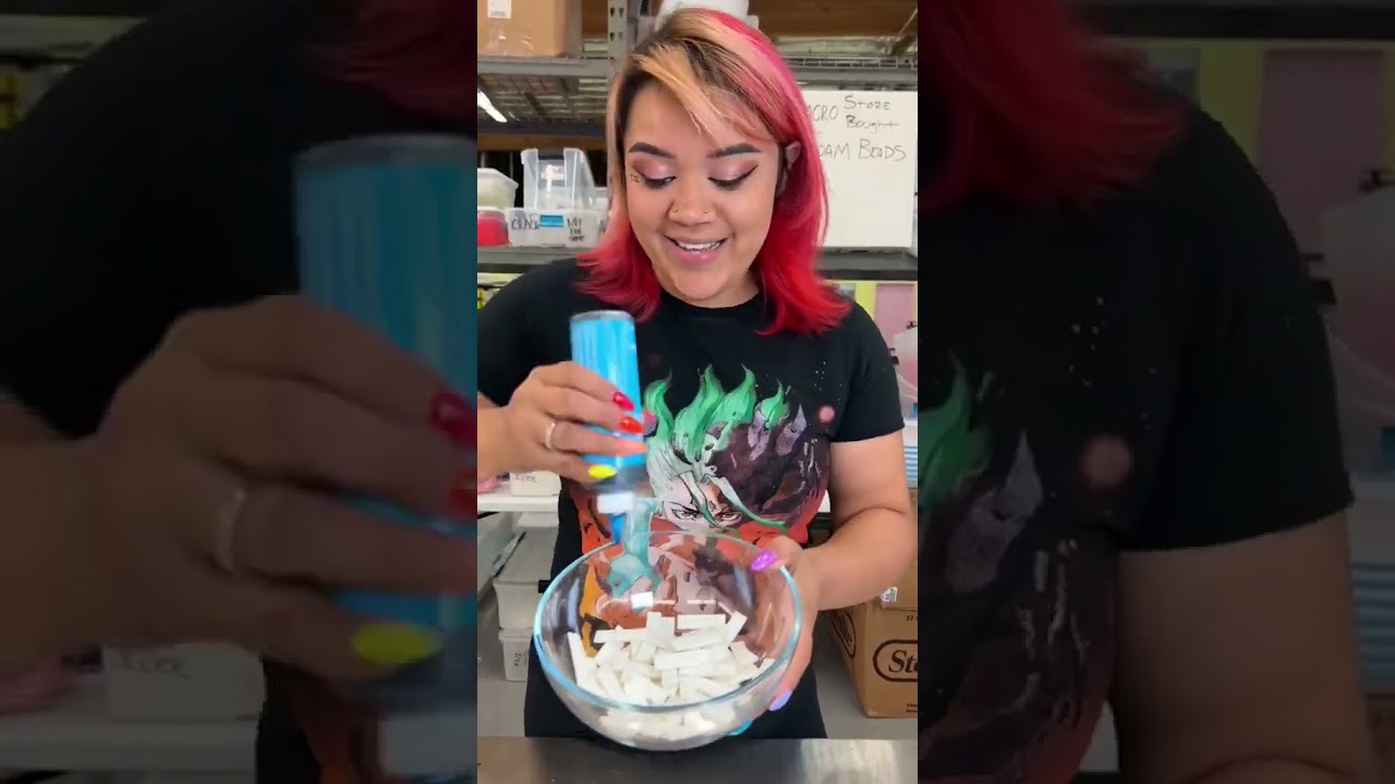 SLIME made with GUM!😰
