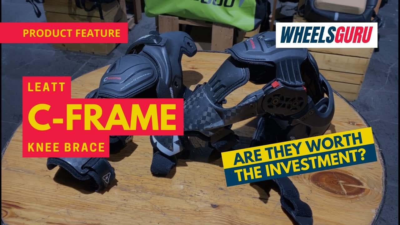 Product Feature: Leatt C-Frame Motorcycle Knee Brace | WheelsGuru #WheelsguruFeature