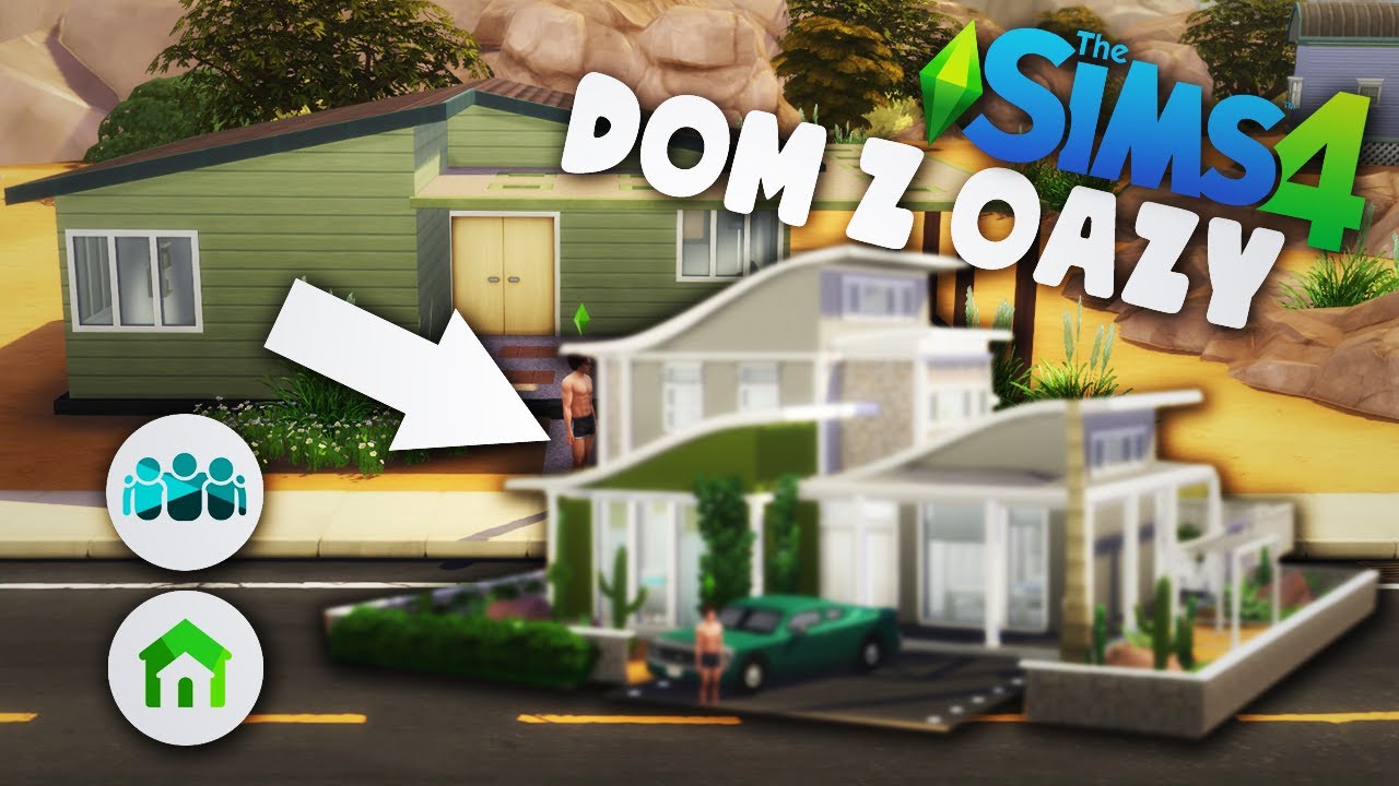 FALOWANE DOMY! PRZERABIAM DZIELNICĘ OAZY ZDRÓJ! THE SIMS 4, BUDOWA