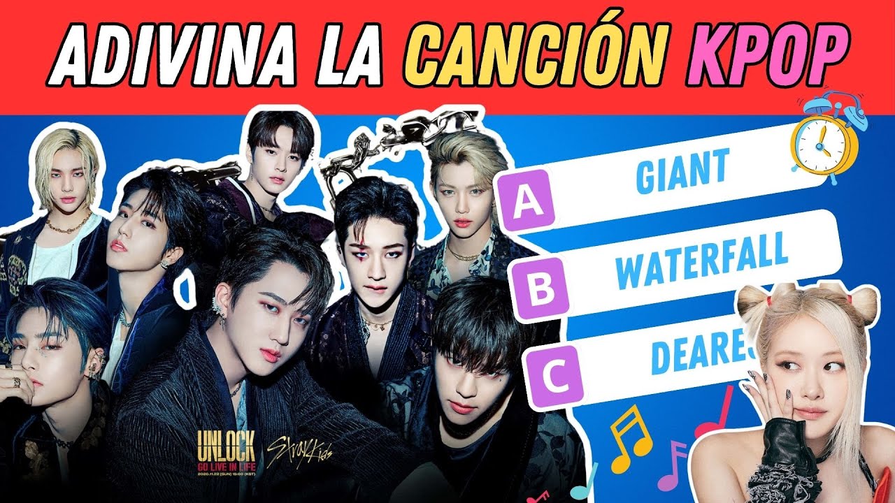 ¡Desafío Kpop 2024! Adivina la Canción Correcta con Opciones Múltiples