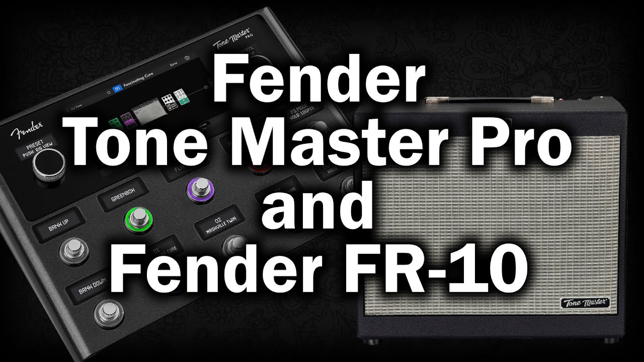 Fender Tone Master Pro and Fender FR-10, Demo and Opinions