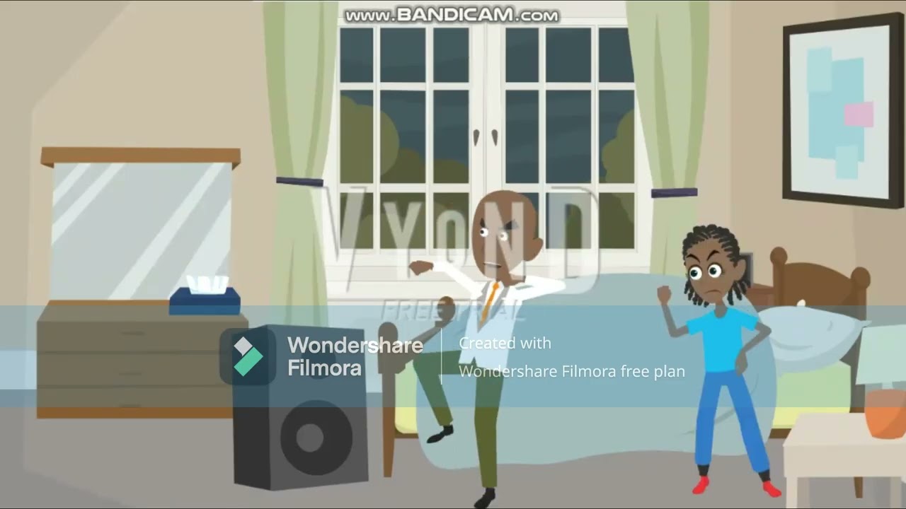 Little Bill Put Loud Music To Scared April And Gets Grounded And Whip