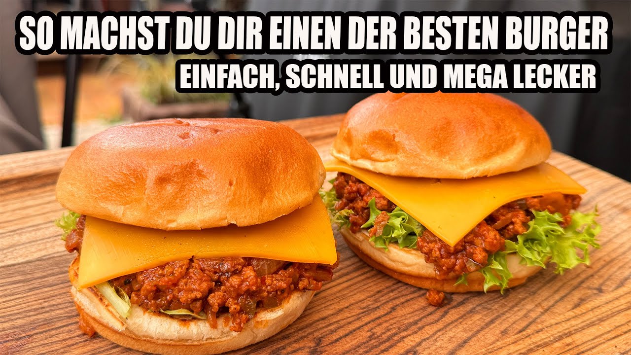 Ein Traum von Burger der SLOPPY JOE  | The BBQ BEAR