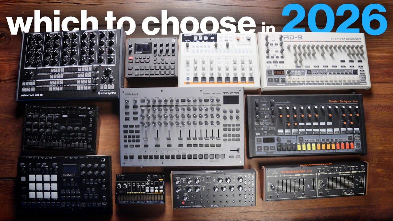 TR-1000 vs Every Other Analog Drum Machine in 2026