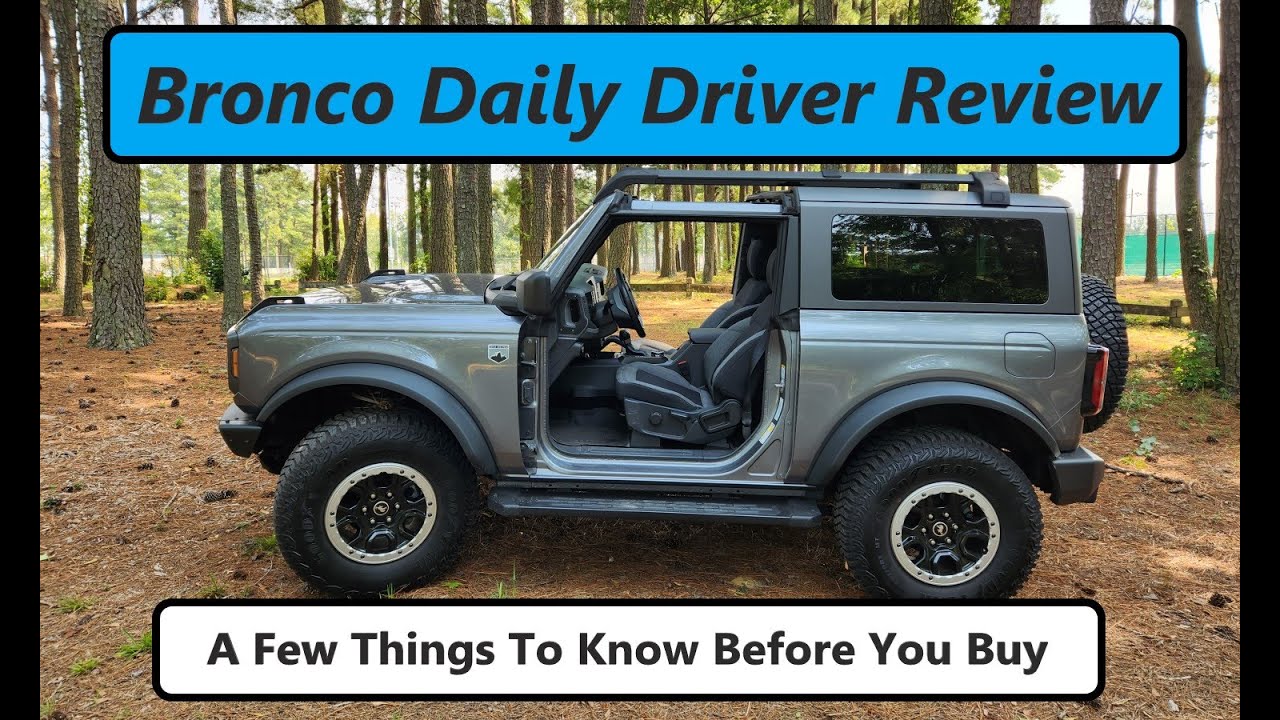 Обзор Ford Bronco Daily Driver