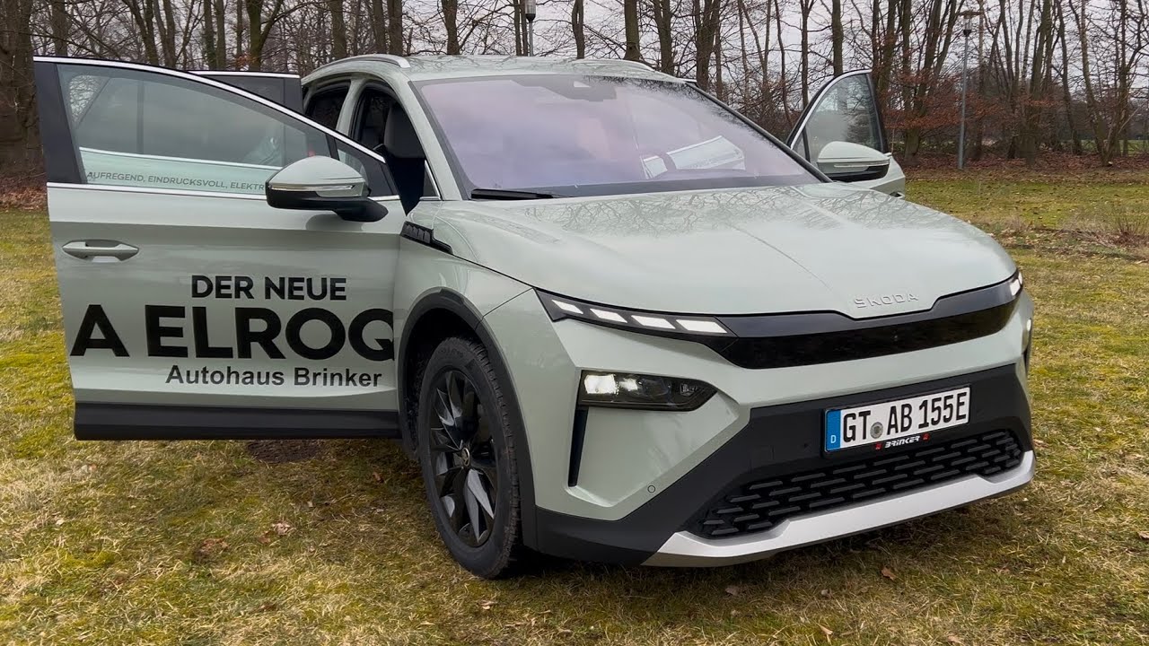 NEW 2025 Skoda Elroq - Interior & Exterior Details!