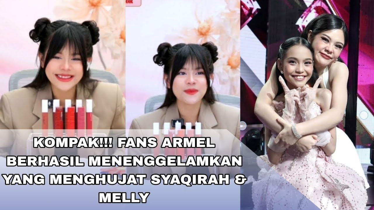 PANAS!!!🔥 FANS ARMEL BERHASIL MENENGGELAMKAN HUJATAN SYAQIRAH & MELLY YANG SEMPAT KECOLONGAN!!!😱