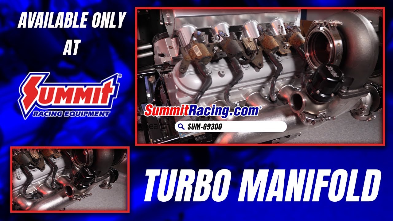 Турбоколлектор Summit Racing Pro LS — отличная основа для вашего турбированного двигателя LS