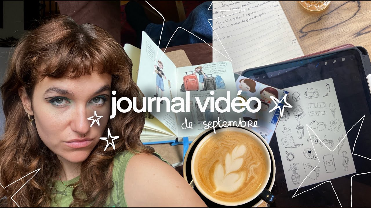 journal video de septembre | projets clients, cafés et collocs 🍁