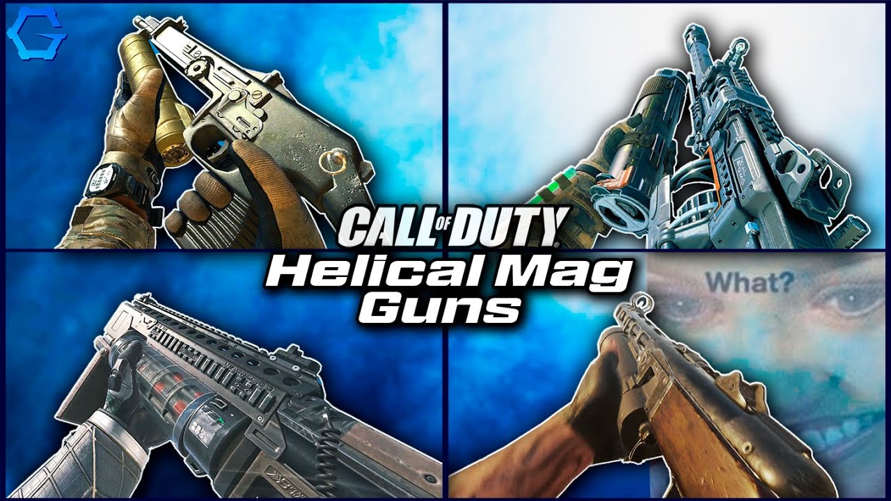 Call of Duty's Helical Mag Guns!