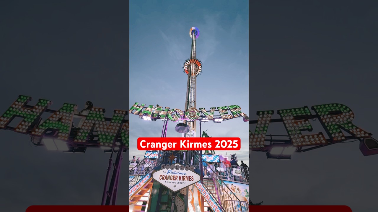 Grootste Kermis in Duitsland! 🇩🇪😳 #crangerkirmes