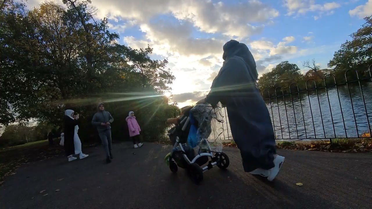 A peaceful walk through Valentine Park, London 🌿✨