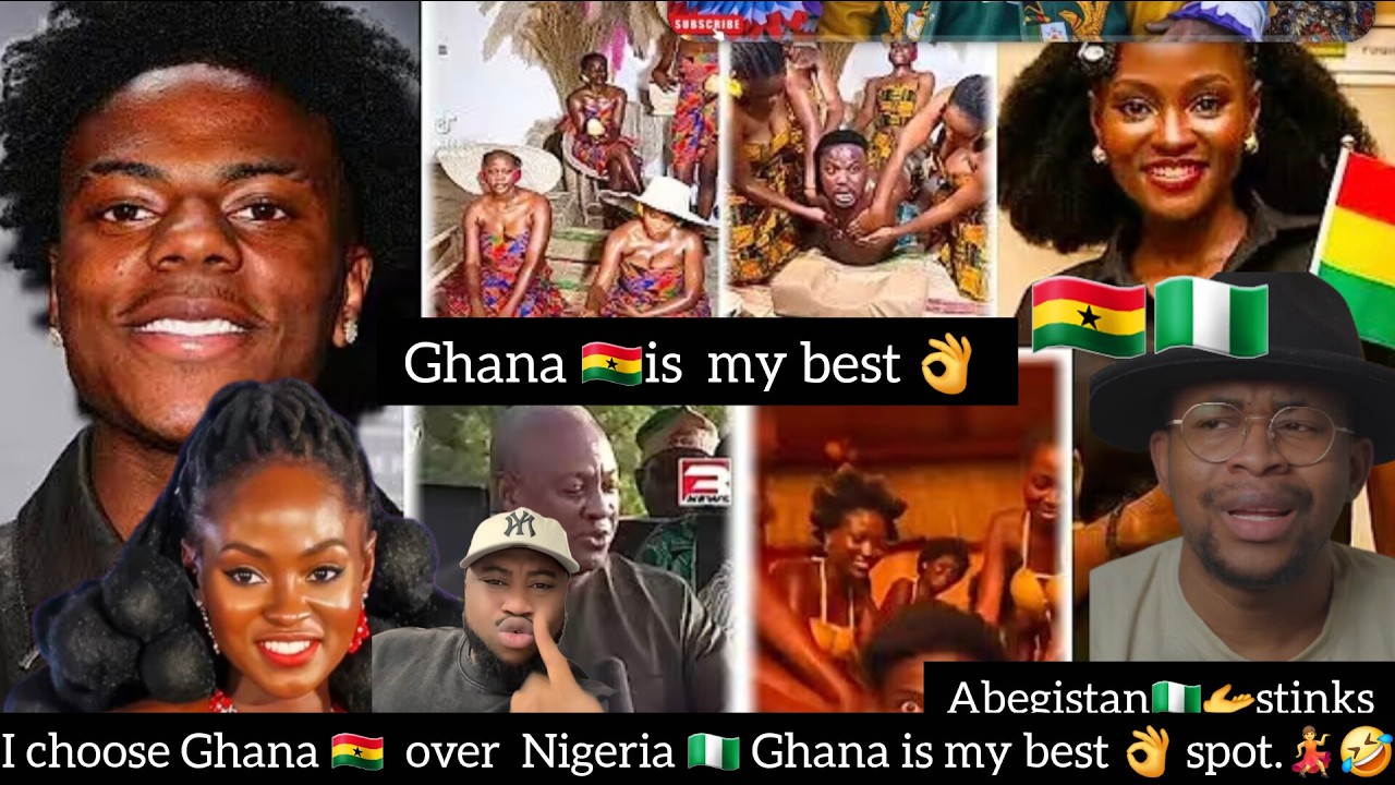 GHANA 🇬🇭 TO THE MOON 🌙 💃 NIGERIANS🇳🇬PANIC🔥AS ISHOWSPEED DECLEARS GHANA HIS  BEST 👌 TOURIST SPOT...