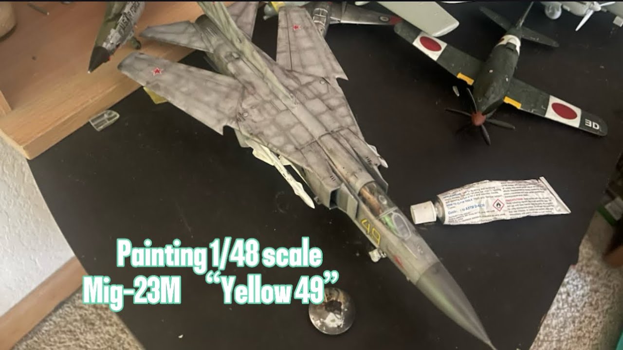 Mig-23M 1/48 scale “yellow 49” Trumpeter