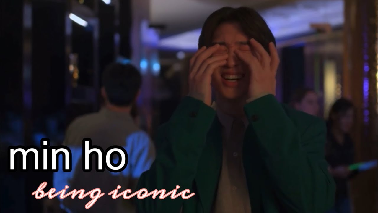 min ho being ICONIC for 4 minutes and 12 seconds - xo kitty