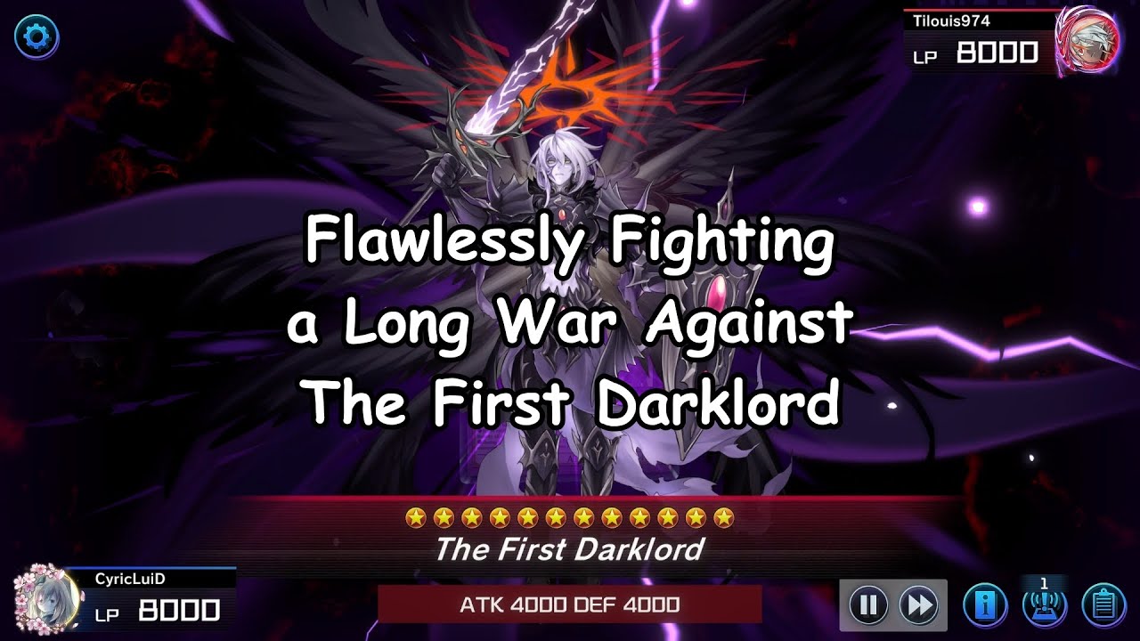 Yu-Gi-Oh! Master Duel | Flawlessly Fighting a Long War Against The First Darklord