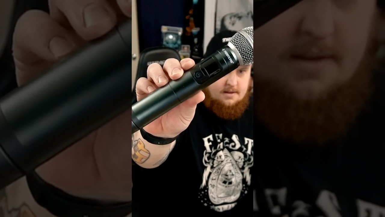 Did review of Phenyx Pro PTU-5200 4H wireless mic system! #phenyxpro #wirelessmicrophone #gearreview