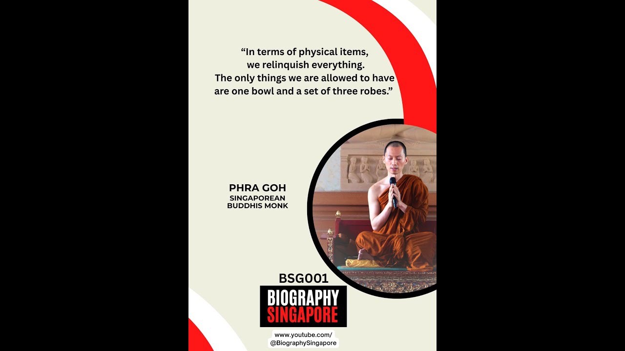 BSG001A The Life & Career Story Of Phra Goh (A Singaporean Buddhist Monk)