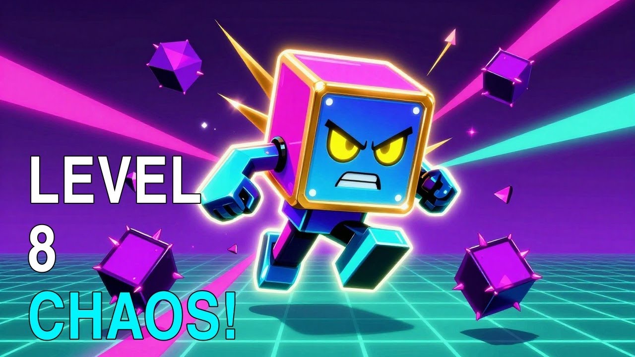 First Square Obstacles! Chroma Shift Classic Level 8