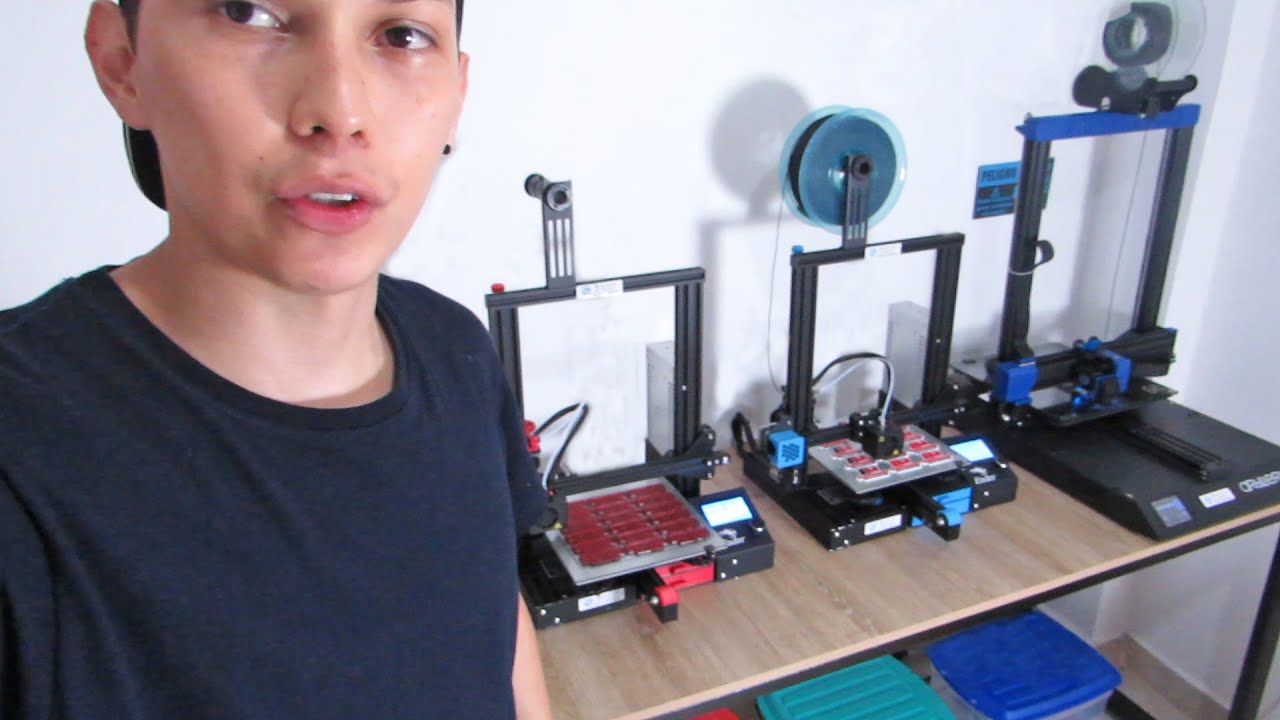 Un día en mi Trabajo Emprendimiento IMPRESION 3D😰/Ideatronic