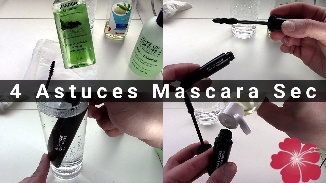 4 astuces pour ressusciter un mascara sec