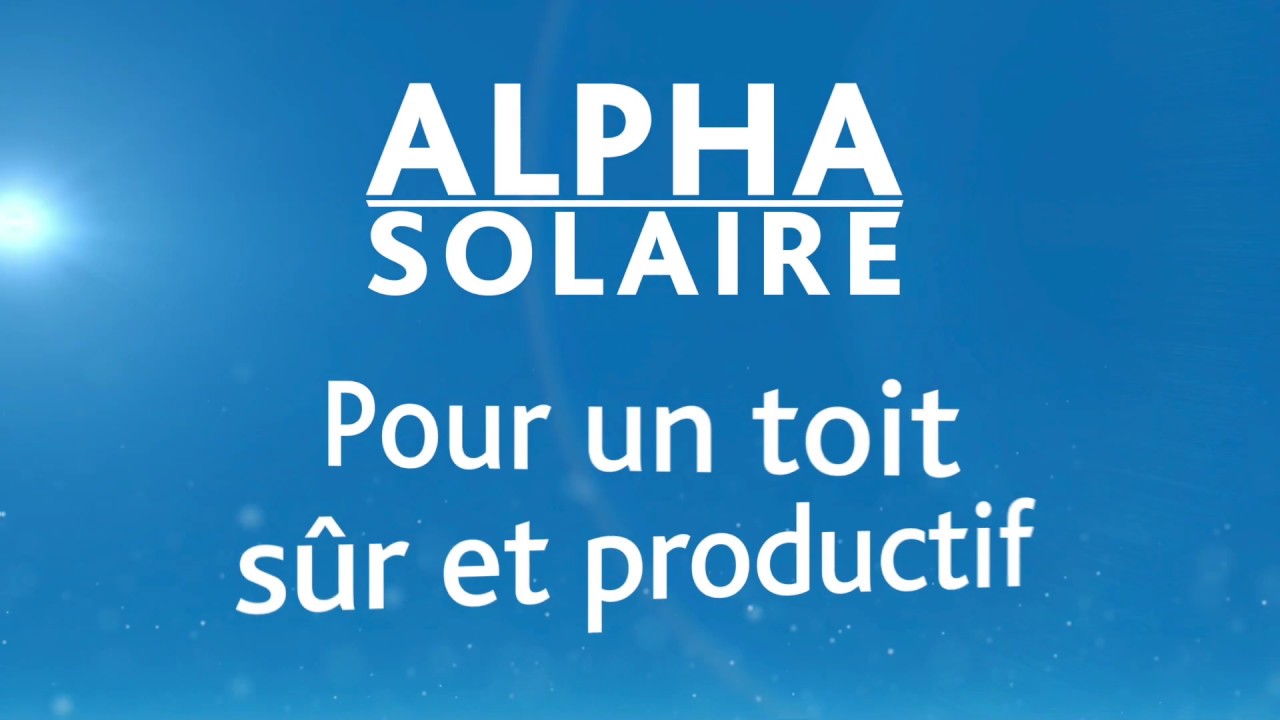 L'ALPHA SOLAIRE : la première tuile terre cuite solaire photovoltaïque !