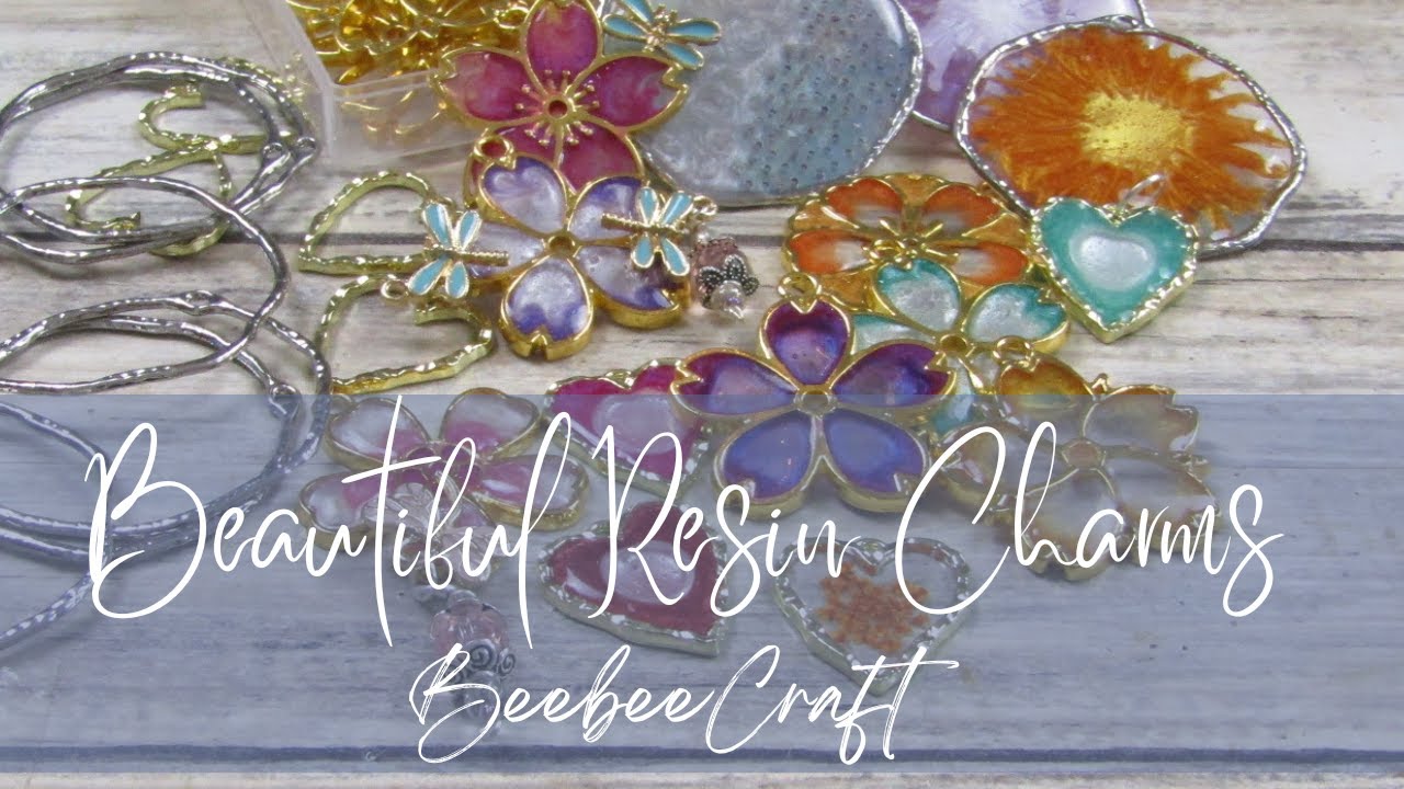 Beautiful Resin Charms Beebeecraft