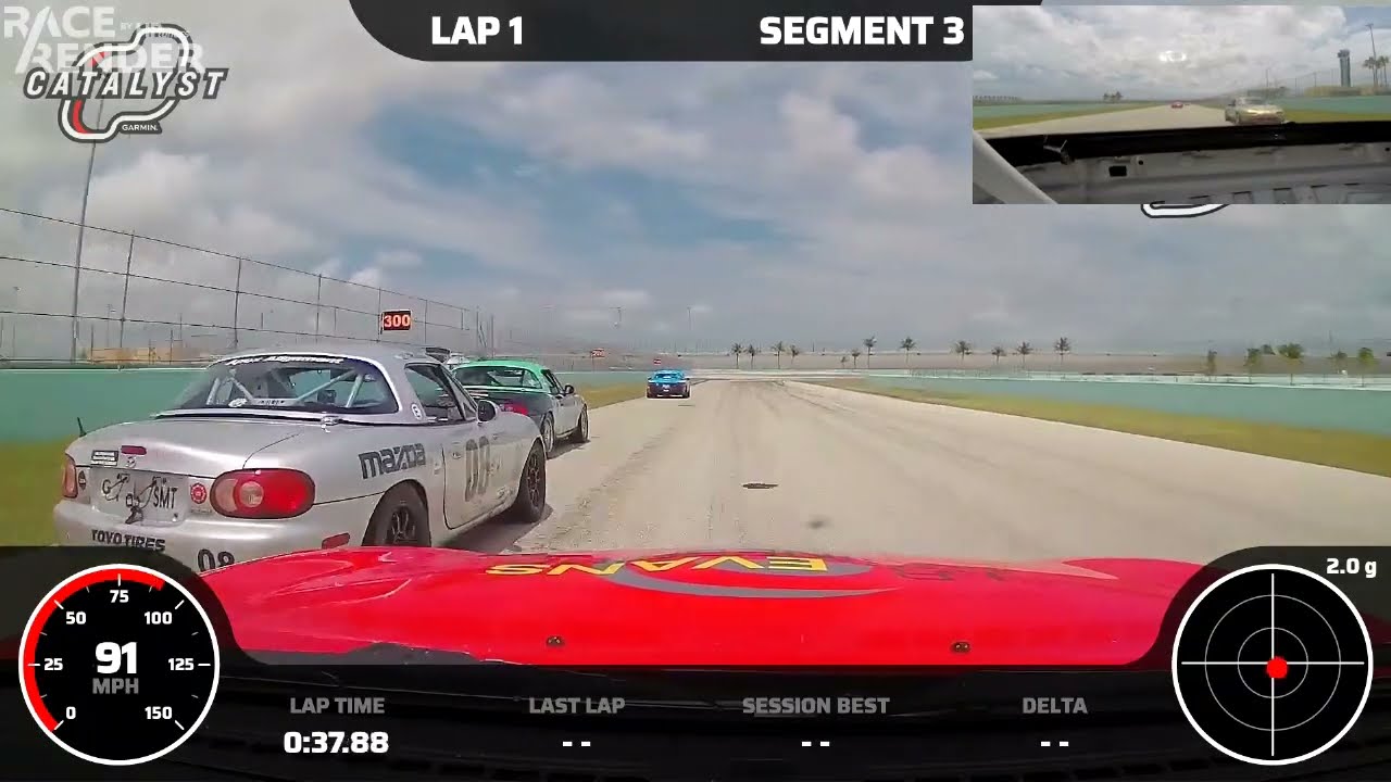 Florida Region SCCA Spec Miata Regional Race At Homestead