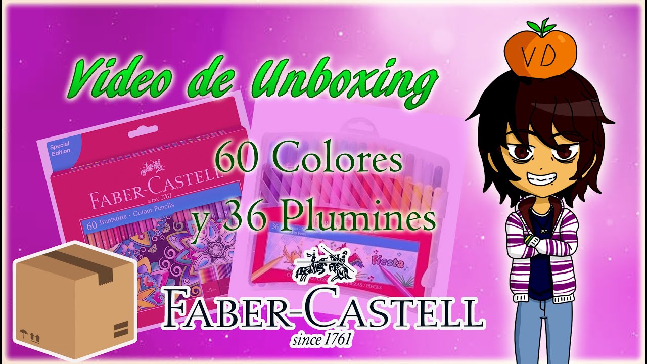 Video de Unboxing: Faber-Castell 60 colores hexagonales y 36 plumines Fiesta📦✂🖌👍🏽