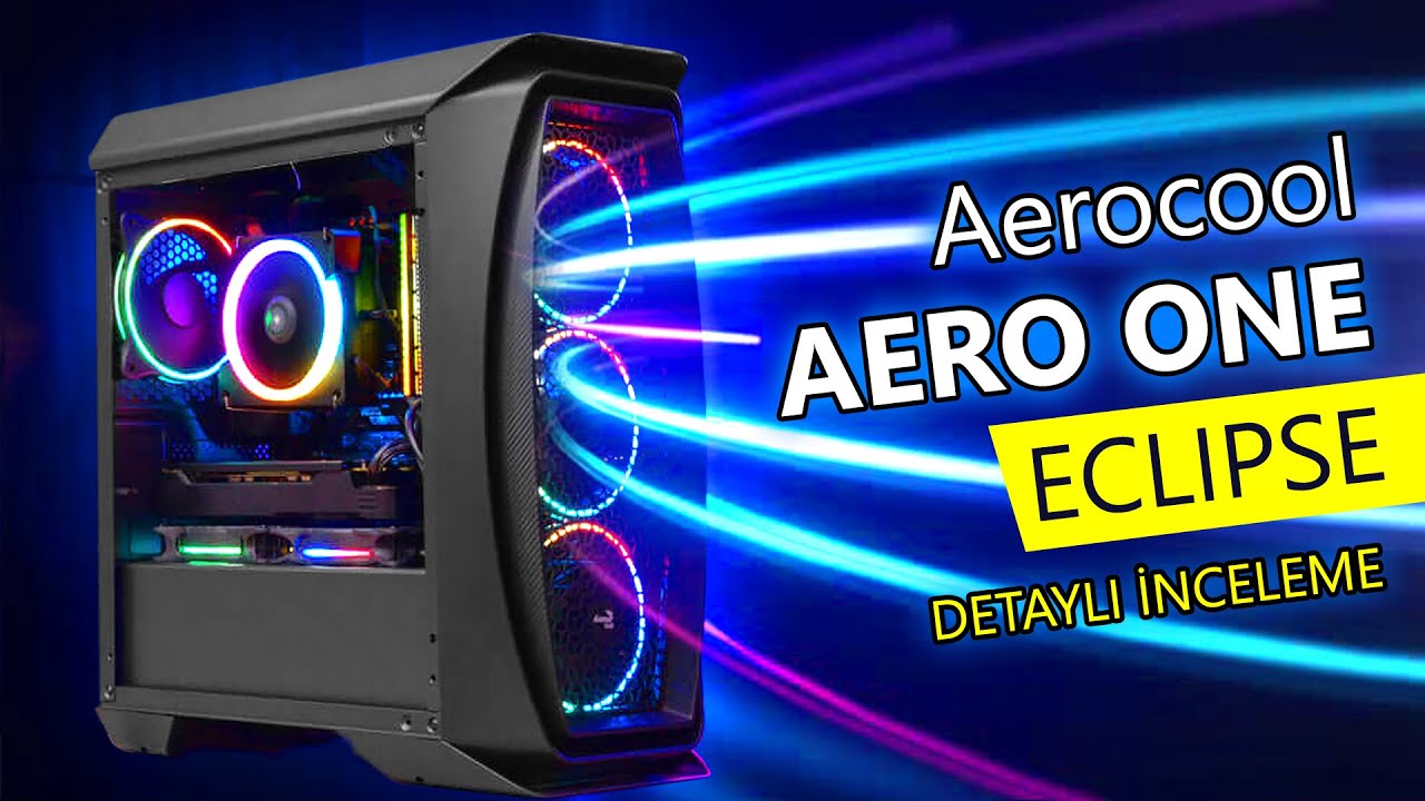 Aerocool Aero One Eclipse ARGB Tempered Gamer Case !