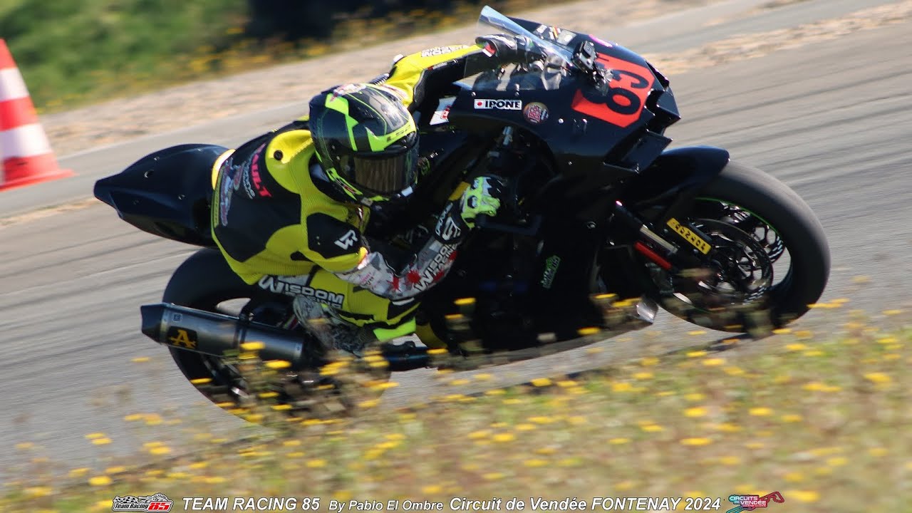 J'ai ma nouvelle moto 😀 ZX10R 2024 premiers Test Fontenay le comte