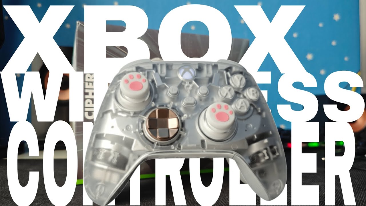 Unboxing: Xbox Ghost Cipher controller special edition (ASMR) || Распаковка геймпада от Xbox