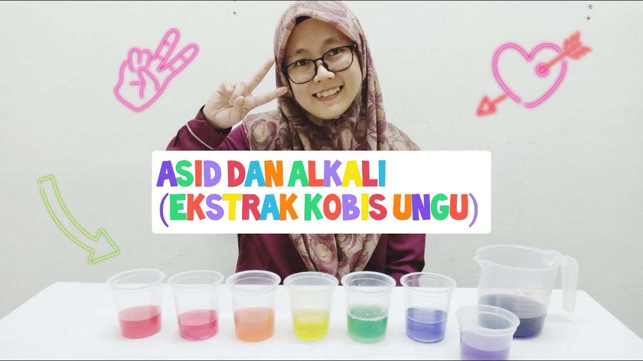 Asid dan Alkali |Ekstrak Kobis Ungu|