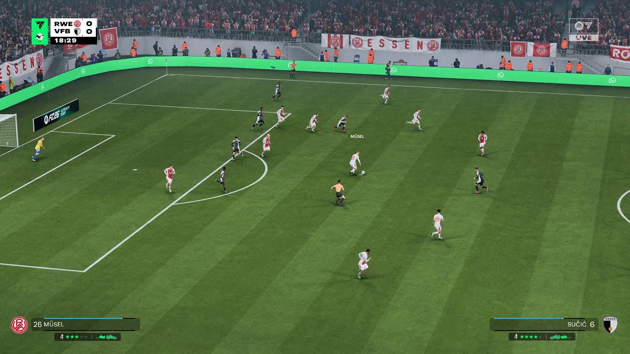 EA SPORTS FC 26 | Manager Career | Season 2025-26 | 3. Liga | Rot-Weiß Essen v VfB Königsberg