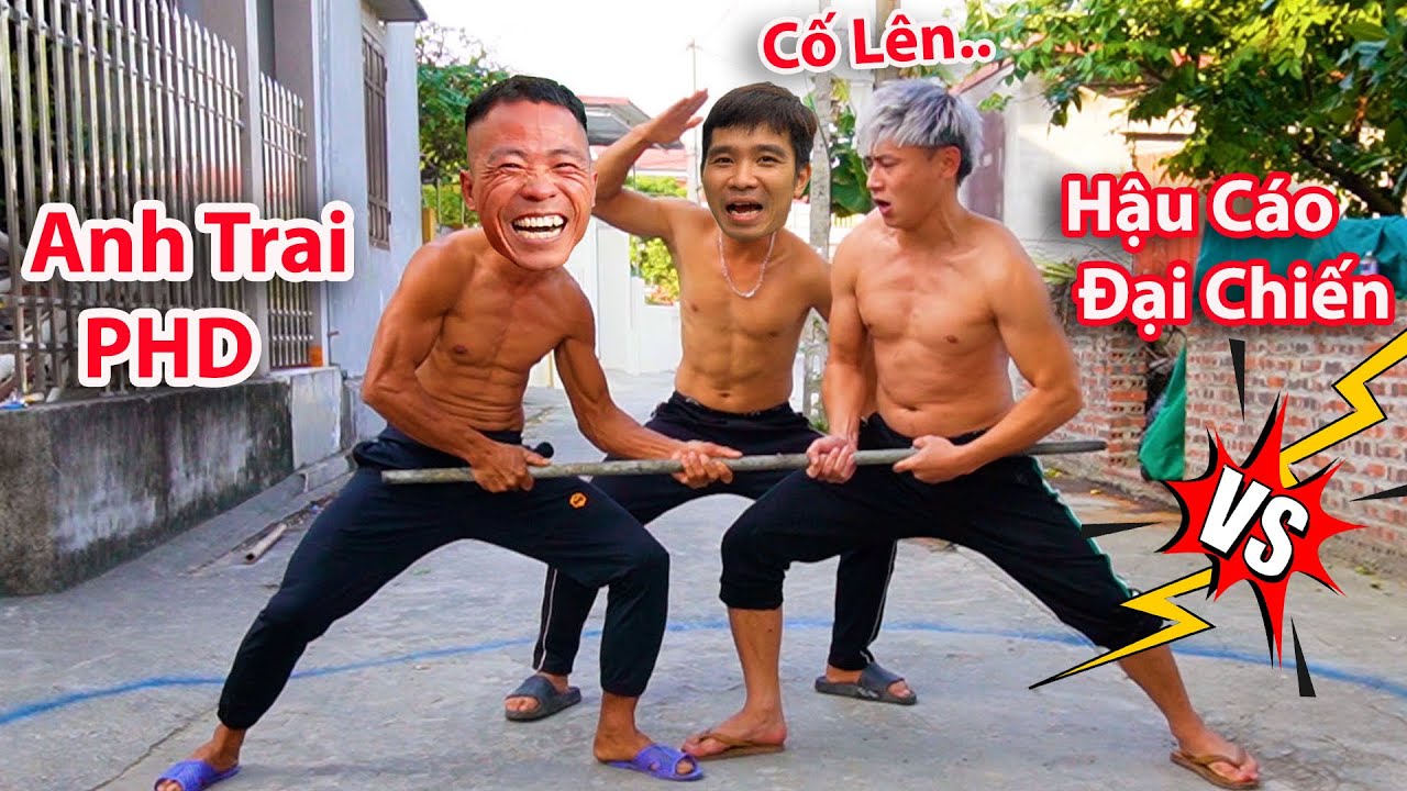 Hậu Cáo - Anh Trai PHD Thử Thách Đẩy Gậy Cùng Đức Mõm Mất Toi 10 Triệu
