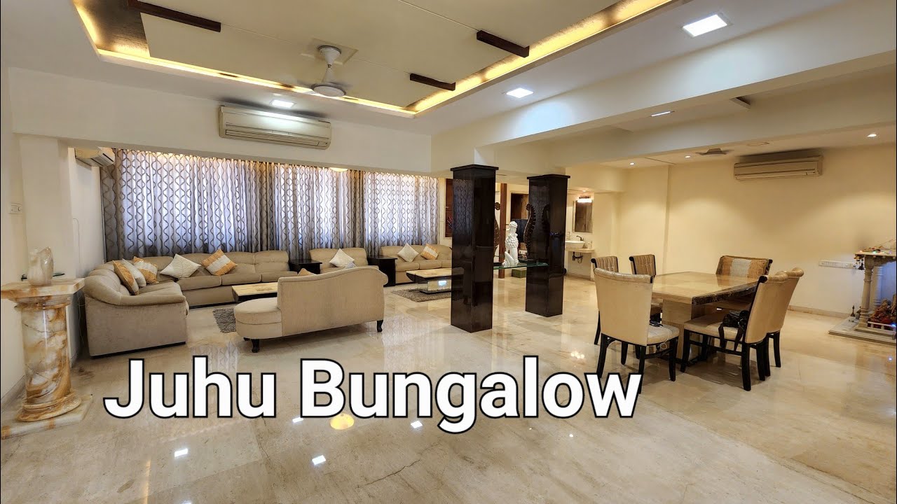 32 CRORE, 6bhk Bungalow, Fully Furnished with Electronics, with Terrace. Juhu, Mumbai