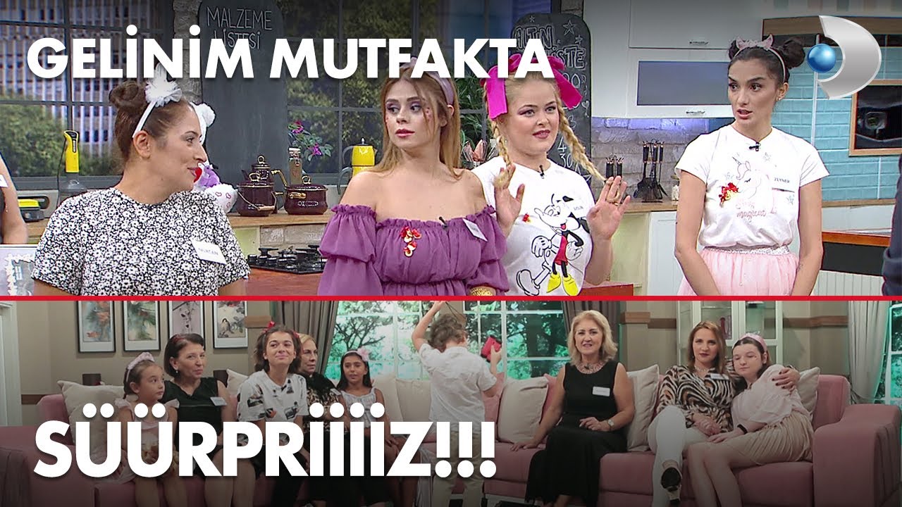 Sürpriz üstüne sürpriz! Gelinim Mutfakta 552. Bölüm
