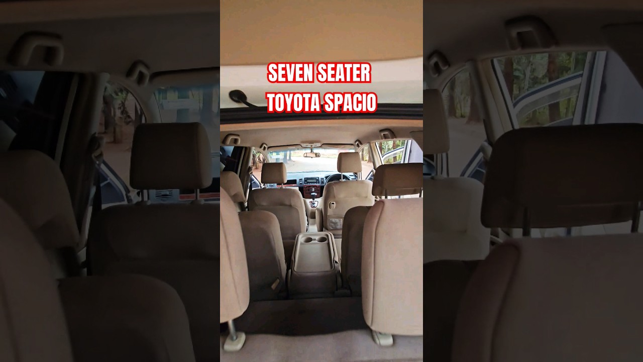 SEVEN SEATER TOYOTA SPACIO #car #toyota #spacio #7seater #uganda #kampala #carreview #pearlwheels
