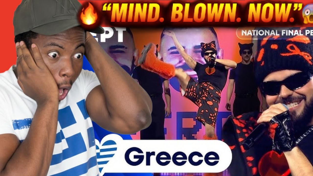 Реакция на выступление Акиласа – Ферто 🇬🇷 | Национальный финал Греции 2026 | Реакция на Евровиден...
