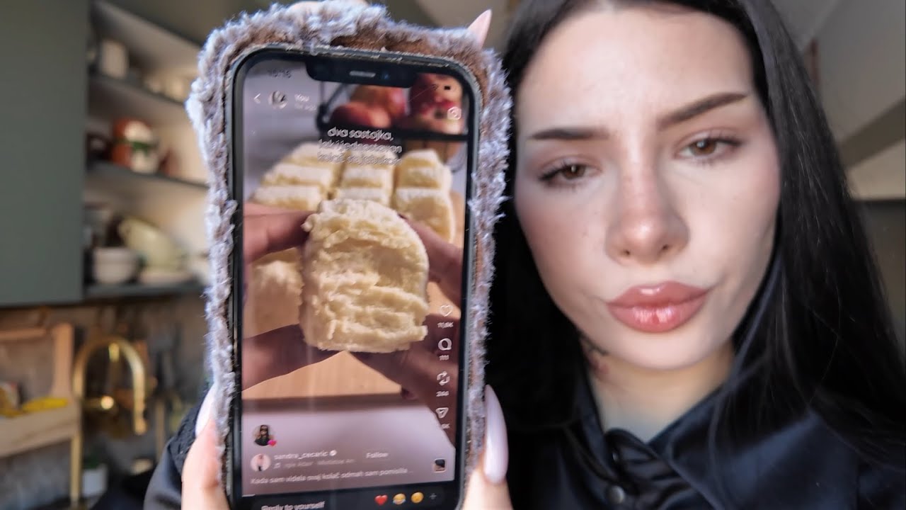 Uki Qvarica #2 Pravimo VIRALNI jabuka marshmallow + zimska depra!? 🍏