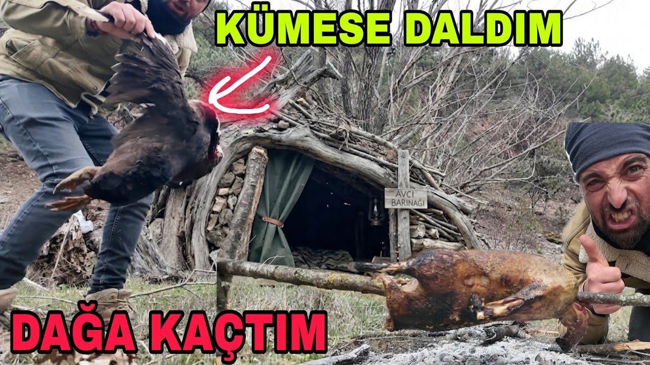 K&Uuml;MESE DALDIM.&Ouml;RDEK YAKALAYIP DAĞA KA&Ccedil;TIM..&Ouml;RDEK &Ccedil;EVİRME..&Ccedil;AMUR REZİL ETTİ