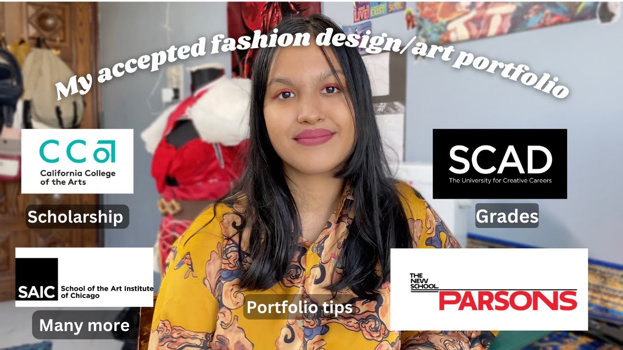 My accepted Fashion school portfolio| Fashion Design portfolio for SCAD ,SAIC, PARSONS | Friyoshii