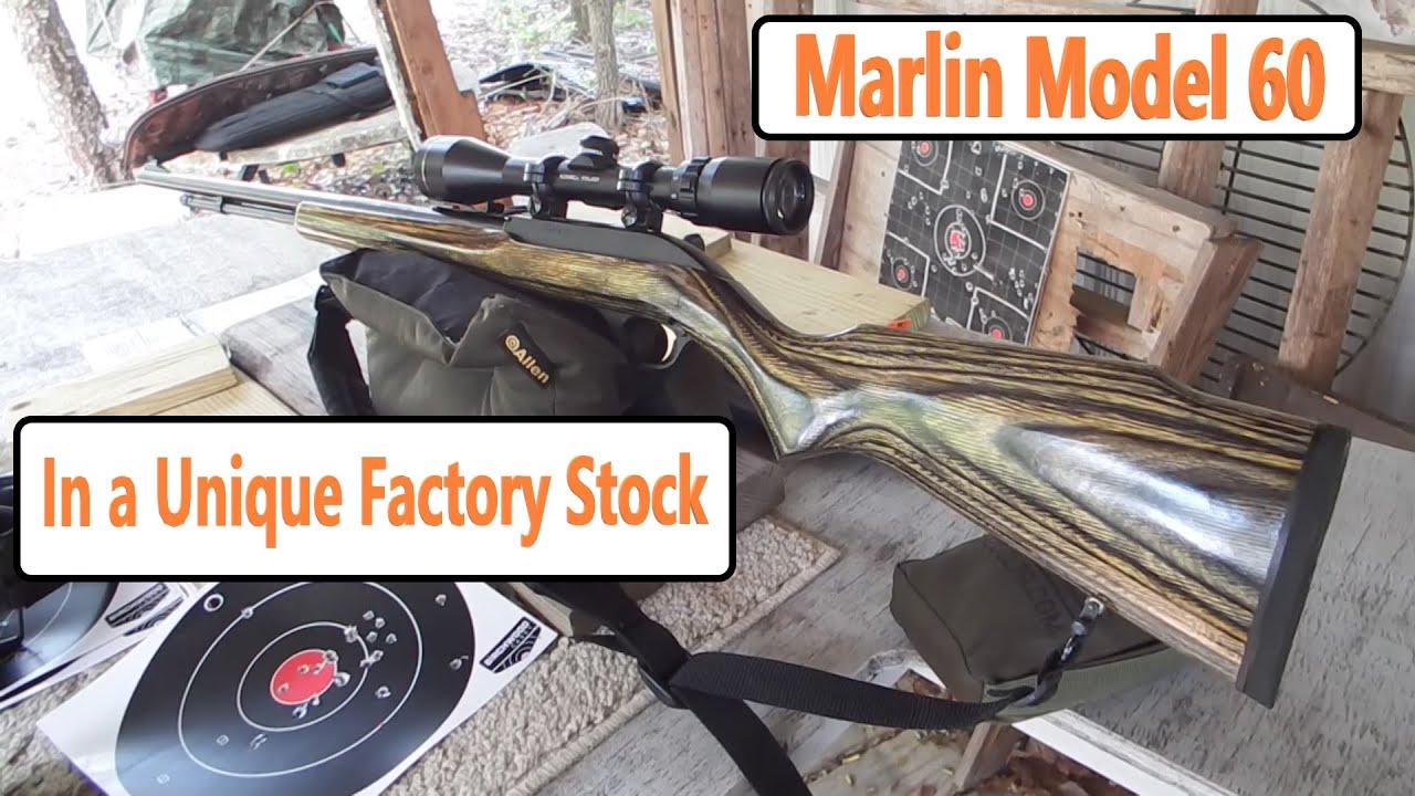 Marlin Model 60 with a Unique Factory Stock
