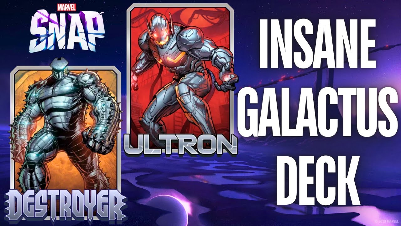 Crazy Galactus ! Busted Big Bads Deck Marvel Snap