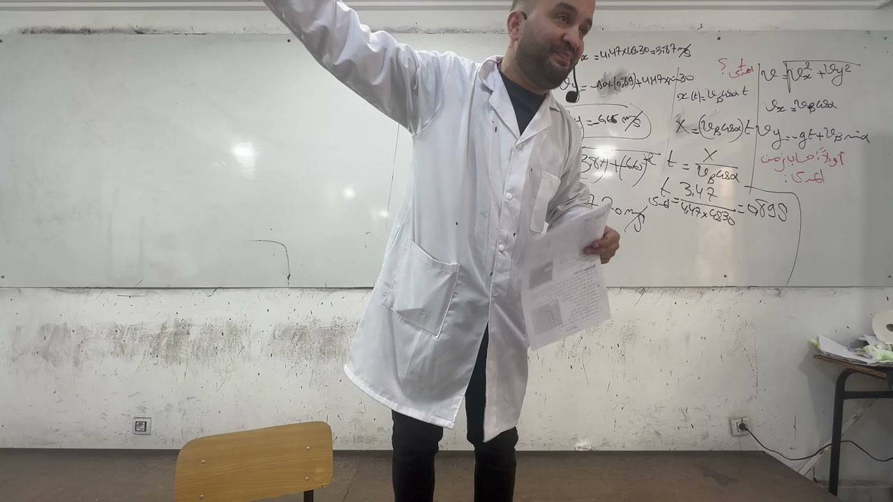 حل تمرين خطير في المستويات بكالوريا 2014 تقني رياضي الجزء 1