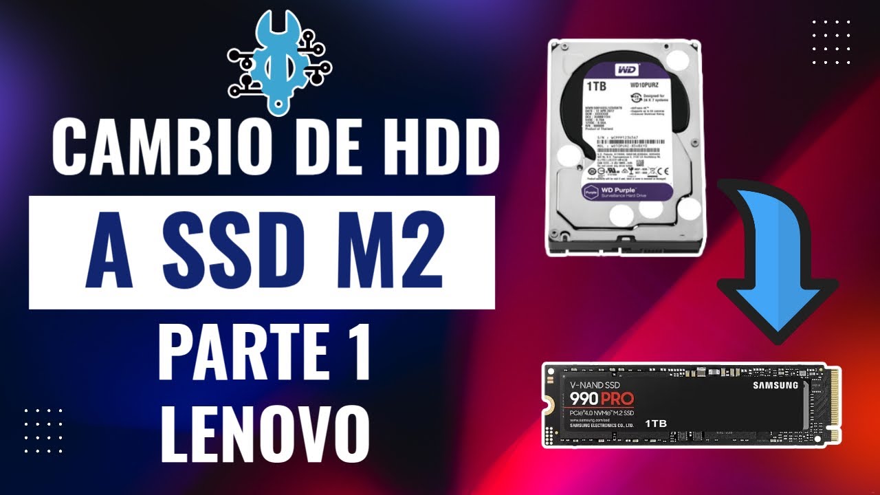 Cambio de HDD a SSD M2 Laptop Lenovo IdeaPad 3 Parte 1