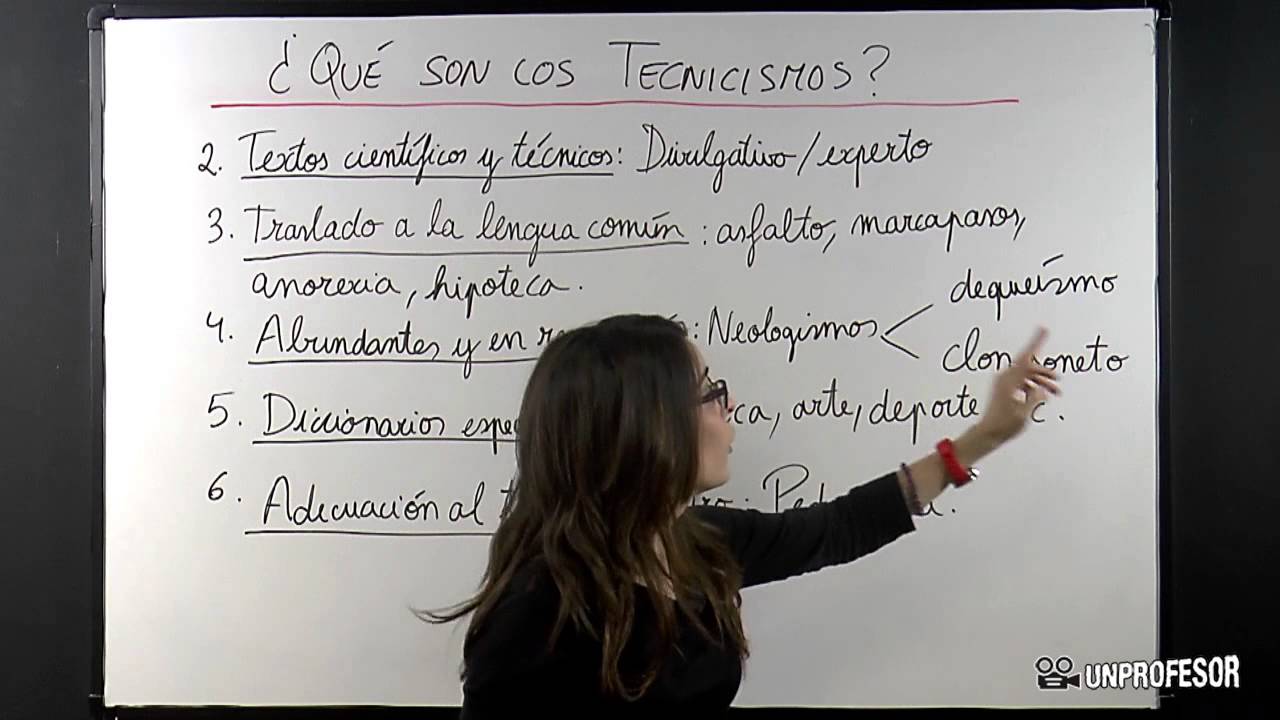 Qué son los tecnicismos