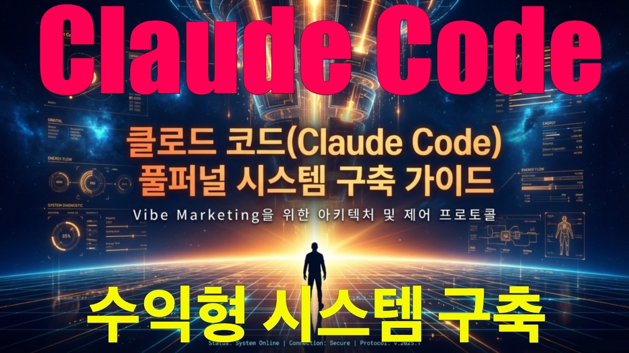 [Claude Code 바이버 마케팅] 클로드 코드로 구축하는 수익형 시스템 구축 | 터미널로 지휘하는 수익형 AI 에이전시